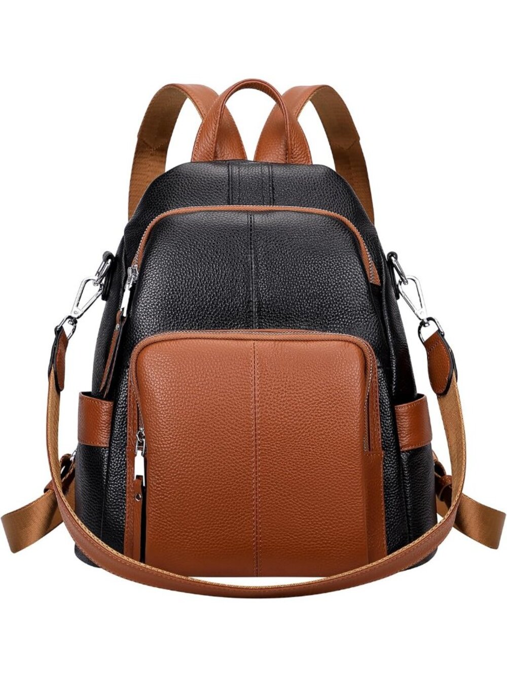 Stylish Soft Leather Anti-Theft Backpack for Women | Versatile Shoulder Bag
